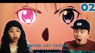 WE FORGOT HOW BEAST ALICE IS! Sword Art Online Alicization: War of the Underworld Episode 2 Reaction