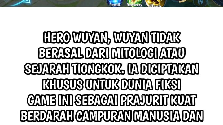 Asal Muasal Hero Wuyan