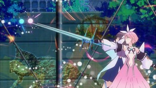 blue reflection ray AMV