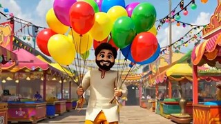 Meri Pyari Gudiya_ मेरी गुड़िया_ Upar Pankha Chalta Hai_ Hindi Nursery Poems and