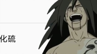 Versi berbeda dari Uchiha Madara tertawa terbahak-bahak