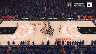 NBA 2K21 Modded Playoffs Showcase | Suns vs Clippers | GAME 4 Highlights 4th Qtr