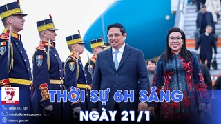Thời sự 6h sáng. Thủ tướng Phạm Minh Chính bắt đầu thăm Romania - VNews
