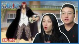 SHANKS MEETS WITH WHITEBEARD | One Piece Episode 316 Couples Reaction & Discussion