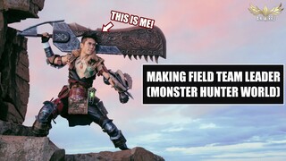 Making Field Team Leader cosplay from Monster Hunter World