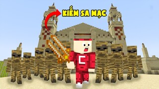 Minecraft Nhưng Tôi Thử Thách Trộm Kim Tử Tháp Xác Ướp