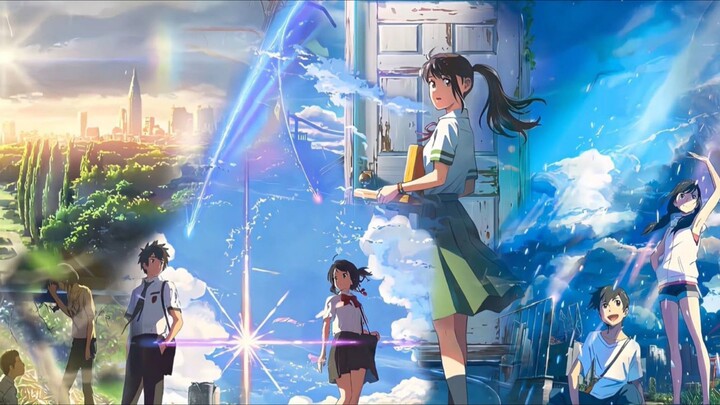 Memanjakan Mata Anime Makoto Shinkai Visualnya Sangat indah..!!