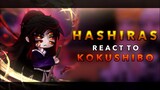 Hashiras react to Kokushibo || Gacha club || Demon slayer || RoseGacha