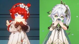 当原神角色用星铁的待机动作
