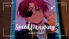 Drawing { 卄卂ㄚ卂ㄒㄖ 丂ㄩㄖ} Character populer dari anime WIND BREAKER