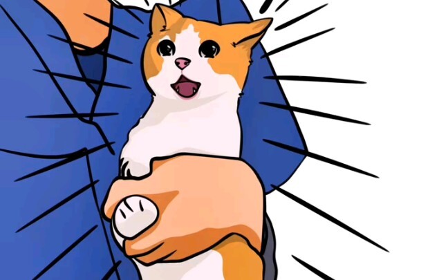 The cat’s expression while getting a shot is pretty cute too!