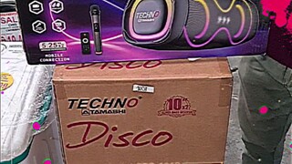 the new disco bluetooth speaker