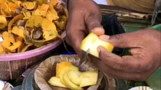 印度街头不知名水果，有认识的吗？