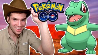 CRIKEY! The Totodile Hunter! Pokemon Go Vlog