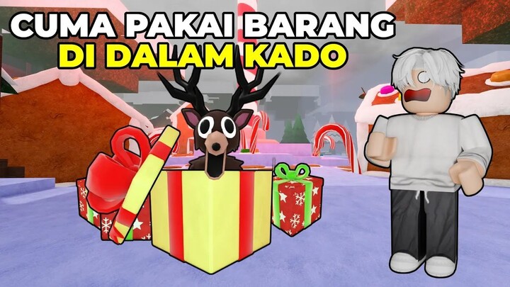 Aku Bertahan 99 HARI Cuma Pakai Barang Di DALAM KADO !