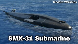 Modern Warships: new SMX-31 Submarine in Action. | Alpha Test.