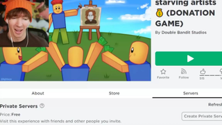 Roblox Starving Artist