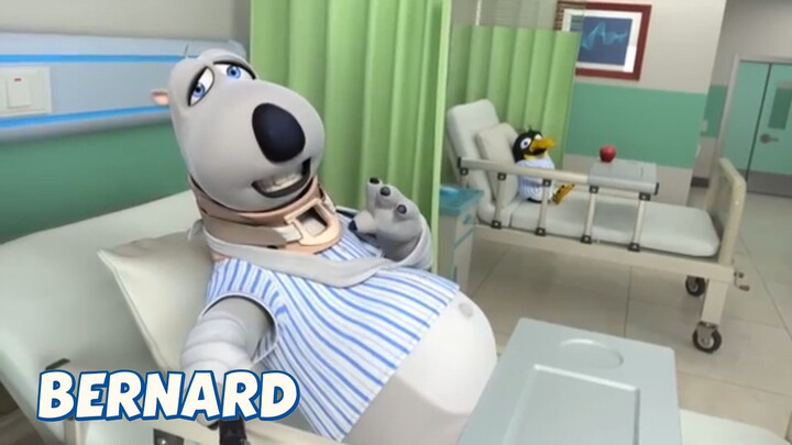 BERNARD BEAR || VISITING FRIEND IN HOSPITAL - CARTOON CHILDREN