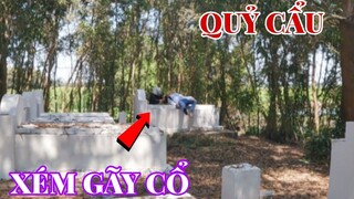 Quỷ cẩu bẻ cổ lê chung tí nữa là không còn mạng để về nhà - phim ma