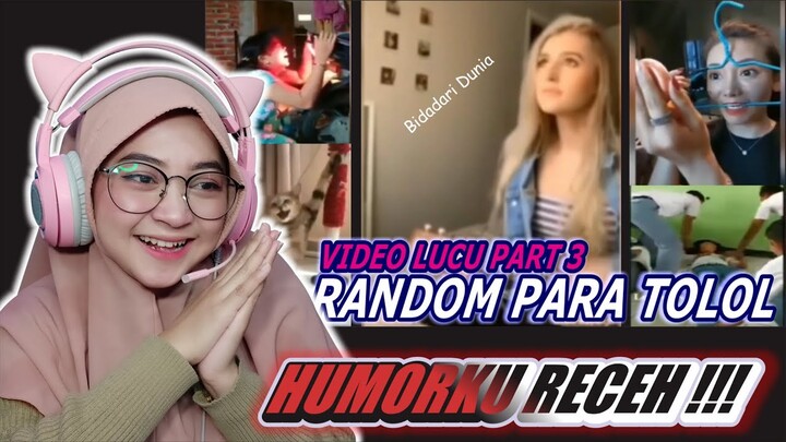 Reaction Video Lucu Random 🥰 Part 3 - HUMORKU MAKIN RECEH !!! | By Sugih Ancik | Maya Nadia