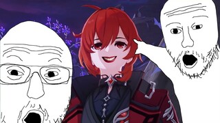 Most Honest Diluc Skin Review | Genshin Impact