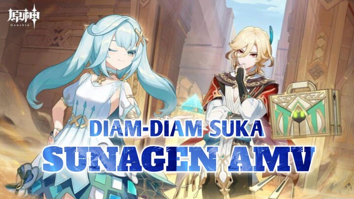 TIBA-TIBA CINTA DATANG (AMV FARUZAN) - SUNAGEN