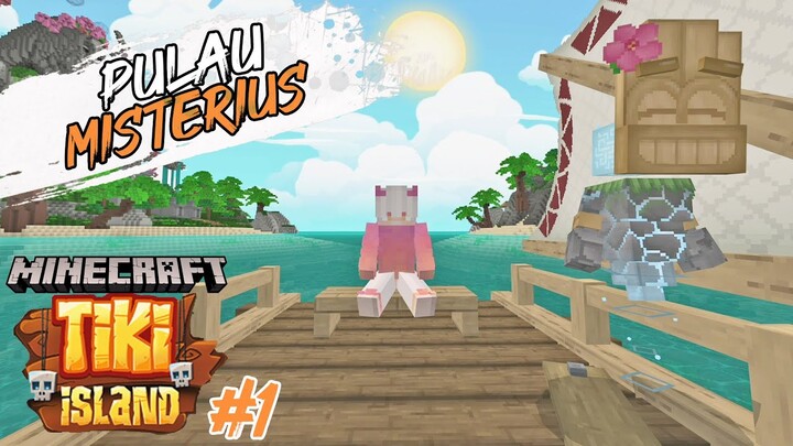 MADAM TERDAMPAR Di PULAU MiSTERiUS 😍 Minecraft Tiki Island