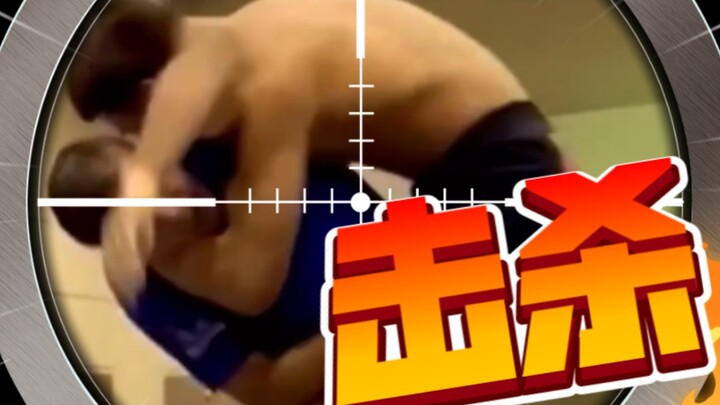 Dalam pertandingan gulat, kepala yang tenang ditambah kemampuan yang kuat adalah kunci kemenangan!