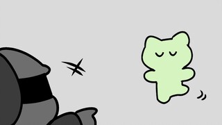 Dr. Bad laughs at Dancing Kai Cat!