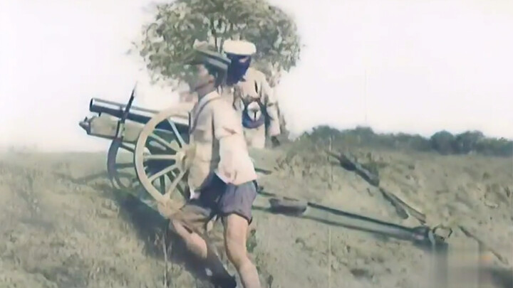 ภาพจริงจากการเดินทัพภาคเหนือช่วงความร่วมมือครั้งแรกระหว่างก๊กมินตั๋งและพรรคคอมมิวนิสต์จีนในปี 1926 น