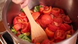Cách làm nước sốt cà chua húng quế