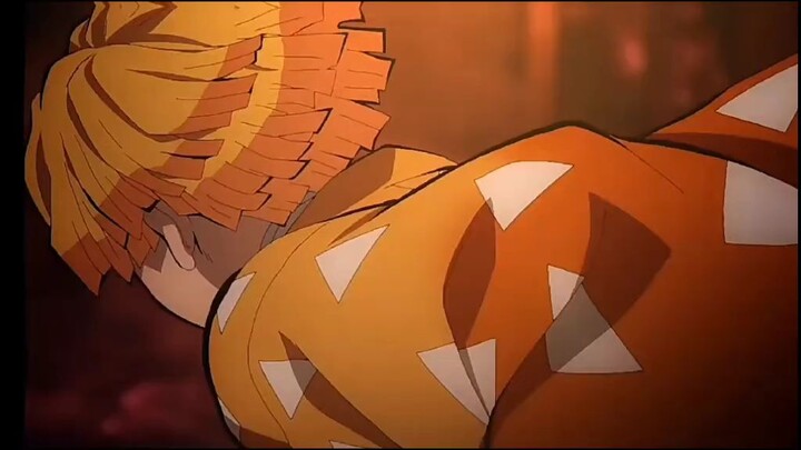 Zenitsu mode tidur keren