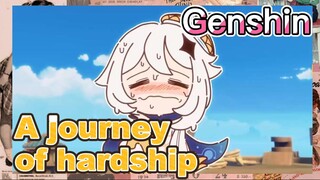 A journey of hardship