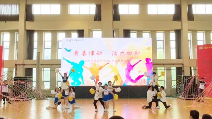 【MORE JUMP MORE!】High school students’ super impressive original cheerleading routine!