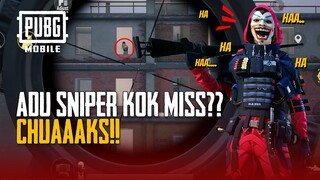 PUBG MOBILE | Adu Sniper Kok Miss? Chuaks!