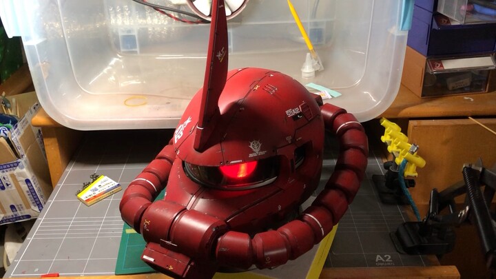 1/12 扎古头像 制作完成！