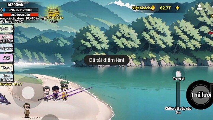 Gameplay câu cá vạn cân 2 | #BuildaGame #钓魂 #32494799