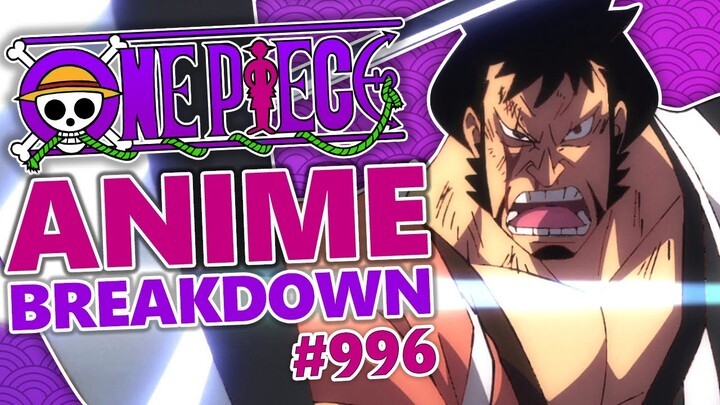 All-Out WAR! One Piece Episode 996 BREAKDOWN