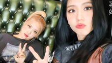 JISOO&ROSÉ音乐节结束后台直播