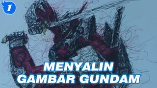 [Menyalin Gambar Gundam] Menggambar Gundam Astray_1