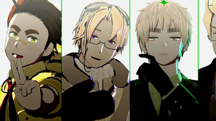 【APH/MMD】INTERGALACTIA【The F//ive Ey//es】