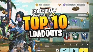 🔥 Top 10 OVERPOWERED Loadouts in CODM 🔥