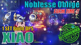 Xiao Build - Noblesse Oblige Genshin Impact Farm TIME