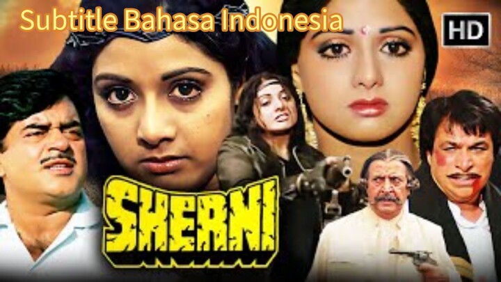 Jack yudhik _ Film India _ Sherni 1988 _ Shatrughan sinha_Sridevi_kaderkhan_ Pean _ Sub bahasa indo