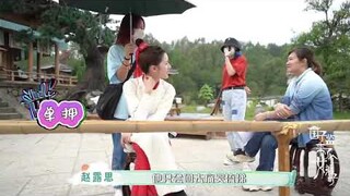 [Bts] Zhao Lusi teasing Ao Rupeng behind the scene of “A female student arrives at Imperial College”