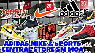 ADIDAS,NIKE AT SPORTS CENTRAL SM MALL OF ASIA  PROMOS AND NEW RELEASED UPDATE 2021 DAMING COLORWAYS!