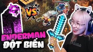 Minecraft Dungeons | Misthy nhặt được vũ khí tối thượng, hạ gục Enderman giải cứu dân làng! #1