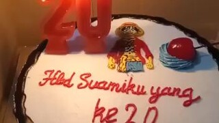 ketika user one Piece ulang tahun🎂🎉🎁