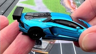 Hot Wheels Elite64 (Elite 64) LBWK Lamborghini Aventador กำลังจะมา