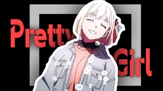 Cause I'm not just a preety girl ! Chisato Rycoris Recoil AMV edit anime edit